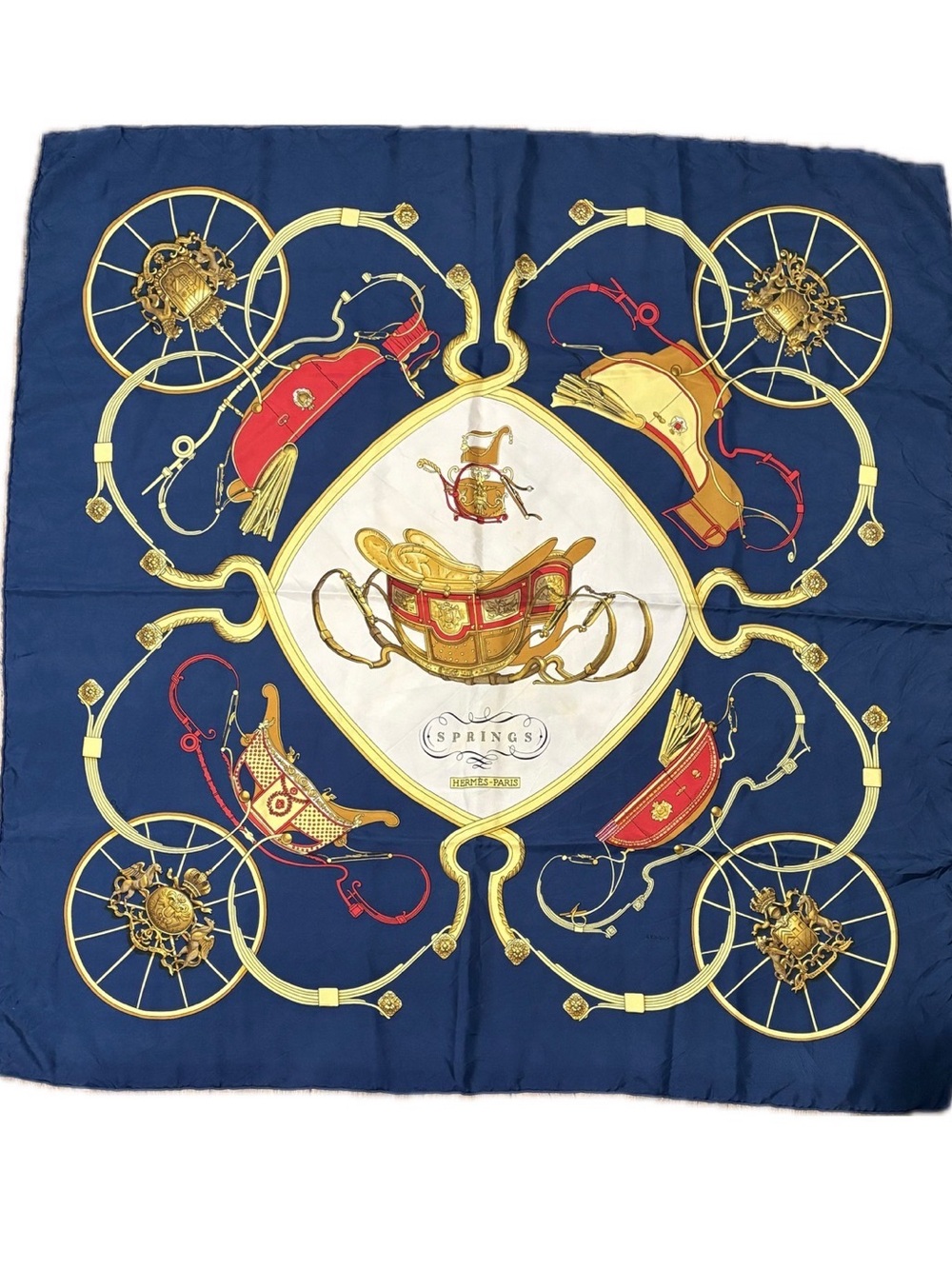HERMÈS Women's 100% Silk Printed Scarf - Picture 11 of 11